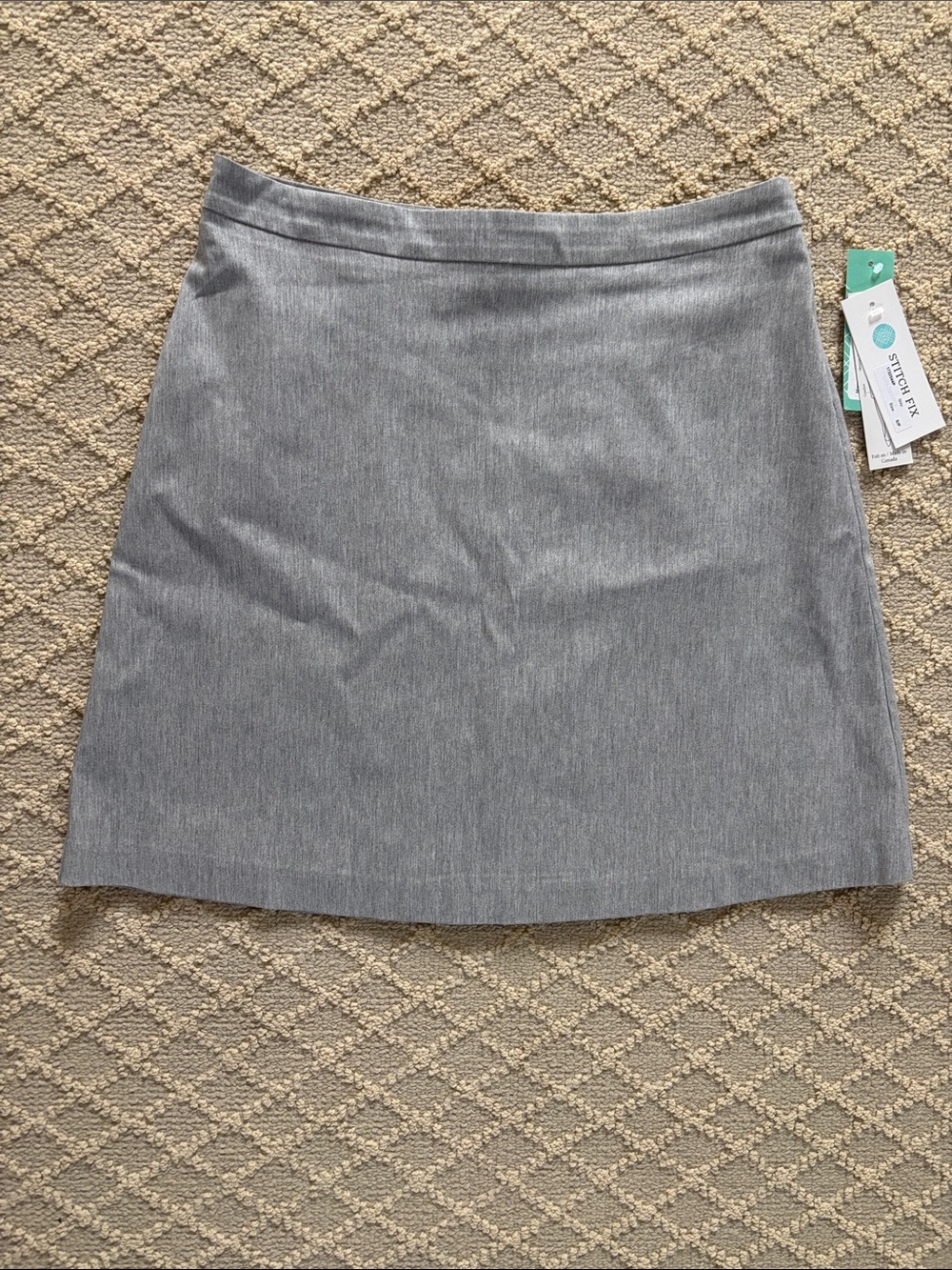 NWT Gray A-Line Skirt